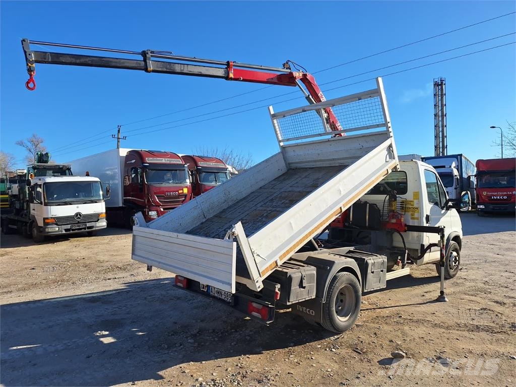 Iveco Daily 65C15 - Tipper + FASSI F28 A Crane - 6,5t Kipper