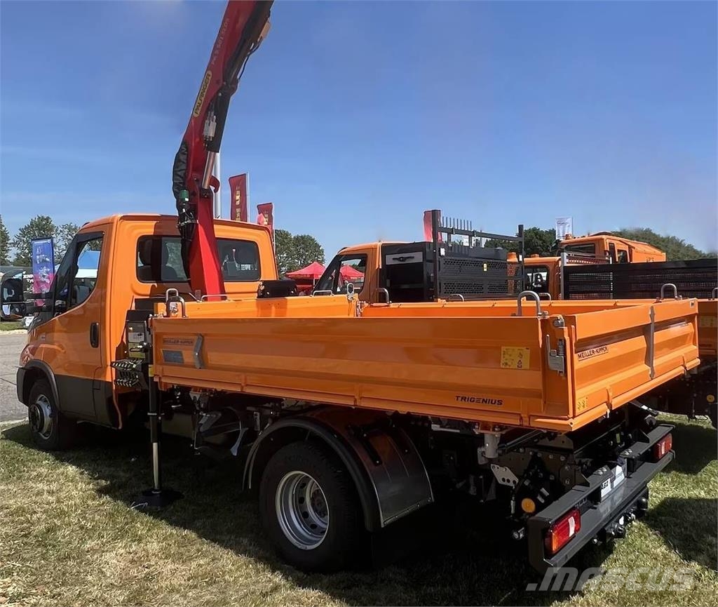 Iveco Daily 70C18H - Flatbed+crane 平板式/側卸式卡車