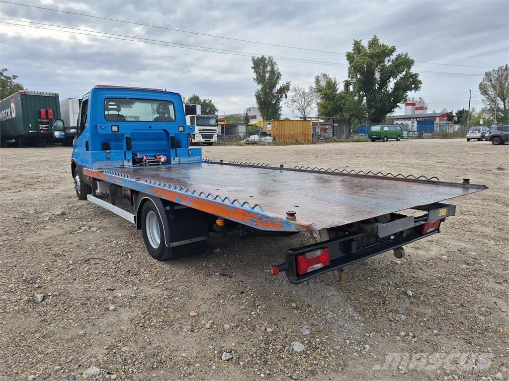 Iveco Daily 72-150 - hydro platform + winch - car transp Puksiirid