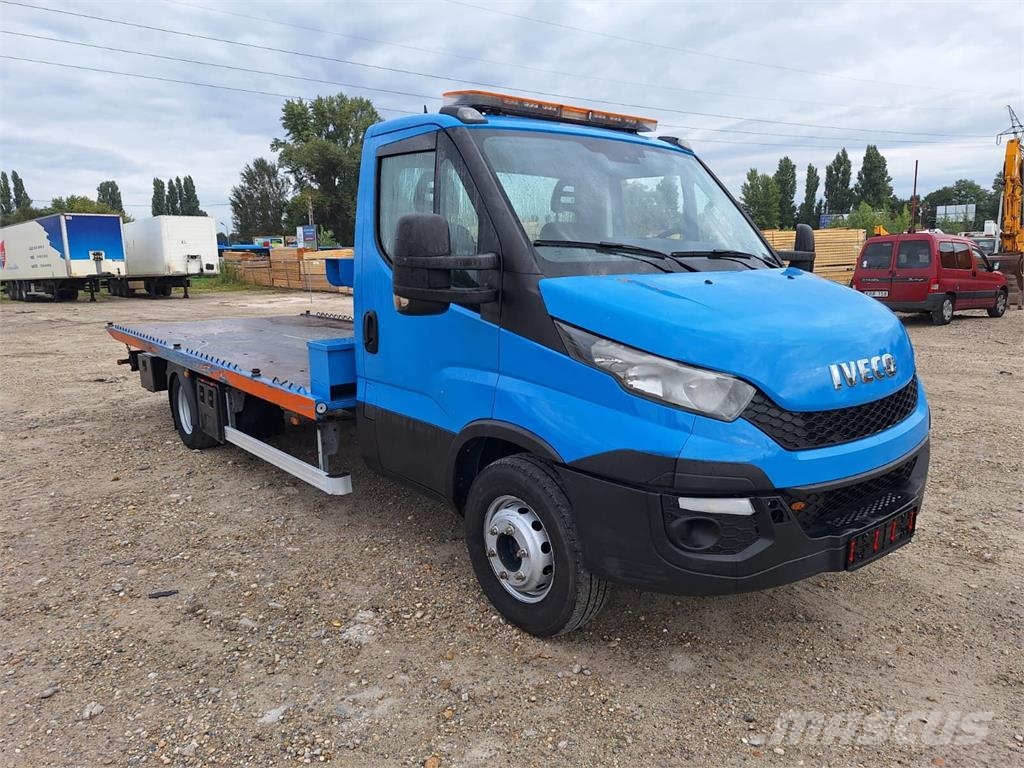 Iveco Daily 72-150 - hydro platform + winch - car transp Puksiirid