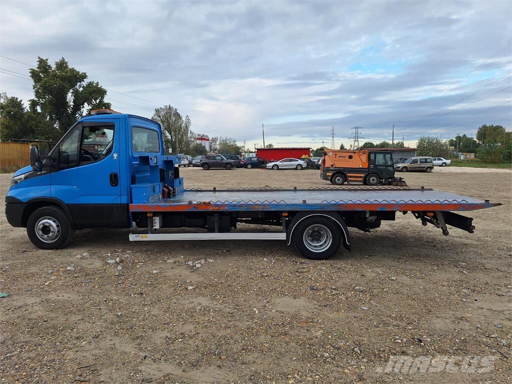 Iveco Daily 72-150 - hydro platform + winch - car transp Puksiirid