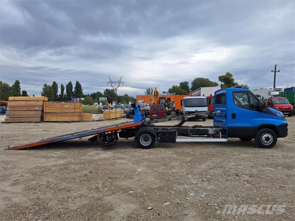 Iveco Daily 72-150 - hydro platform + winch - car transp Puksiirid