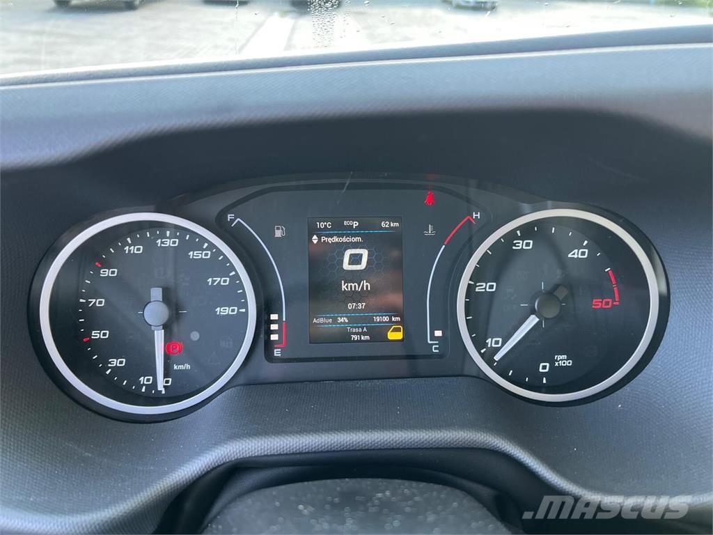 Iveco DAILY 72C18 CURTAIN TILT LIFT 1500 kg 19100 km!! Curtain sider trucks