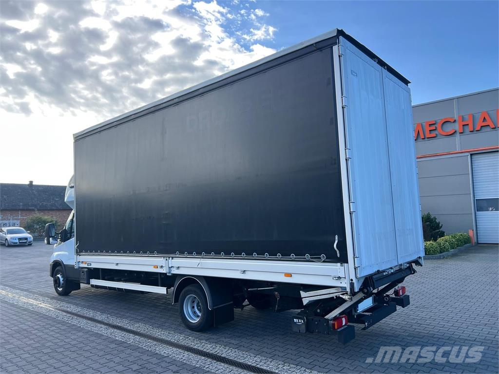 Iveco DAILY 72C18 CURTAIN TILT LIFT 1500 kg 19100 km!! Curtain sider trucks
