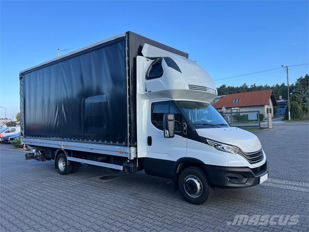Iveco DAILY 72C18 CURTAIN TILT LIFT 1500 kg 19100 km!! Curtain sider trucks