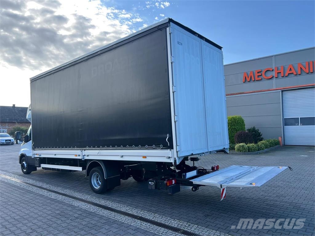 Iveco DAILY 72C18 CURTAIN TILT LIFT 1500 kg 19100 km!! Curtain sider trucks