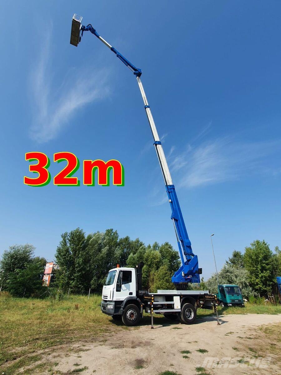 Iveco Eurocargo ML 180 E 24 - Bizocchi KJF 320 lifting Εναέριες πλατφόρμες τοποθετημένες σε φορτηγό