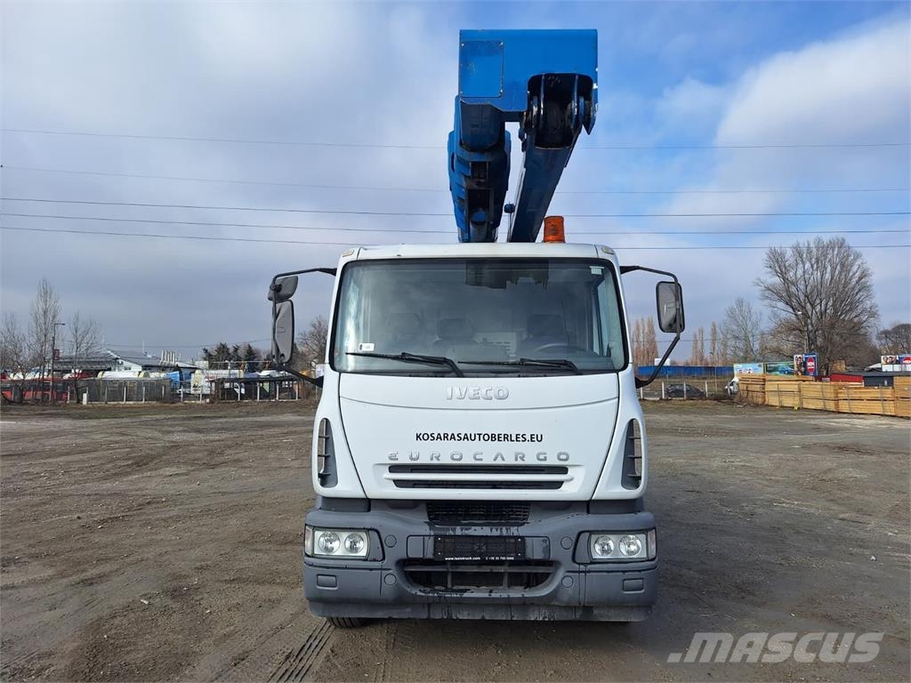 Iveco Eurocargo ML 180 E 24 - Bizocchi KJF 320 lifting Εναέριες πλατφόρμες τοποθετημένες σε φορτηγό