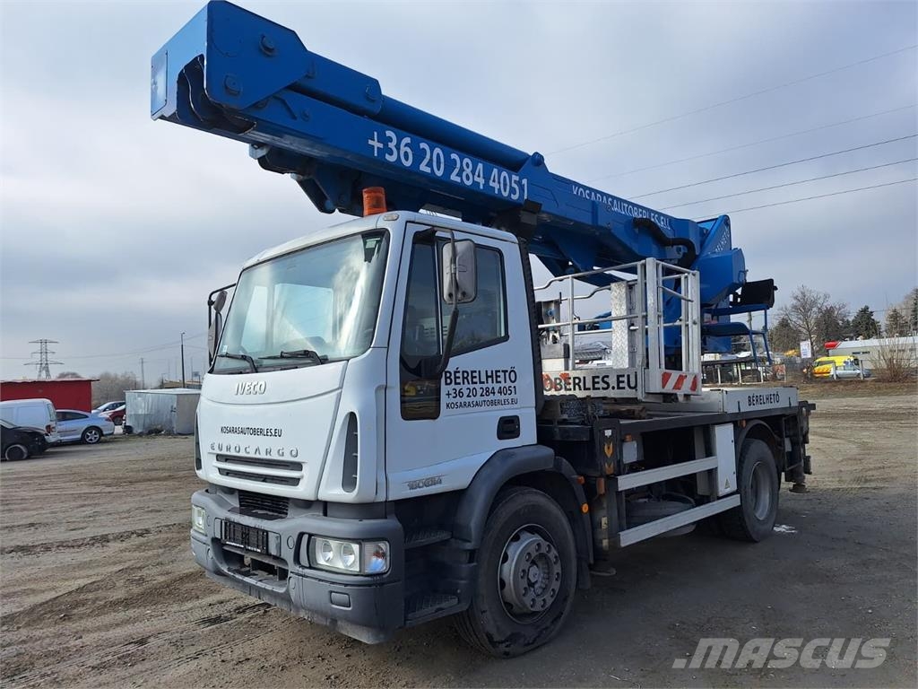 Iveco Eurocargo ML 180 E 24 - Bizocchi KJF 320 lifting Εναέριες πλατφόρμες τοποθετημένες σε φορτηγό