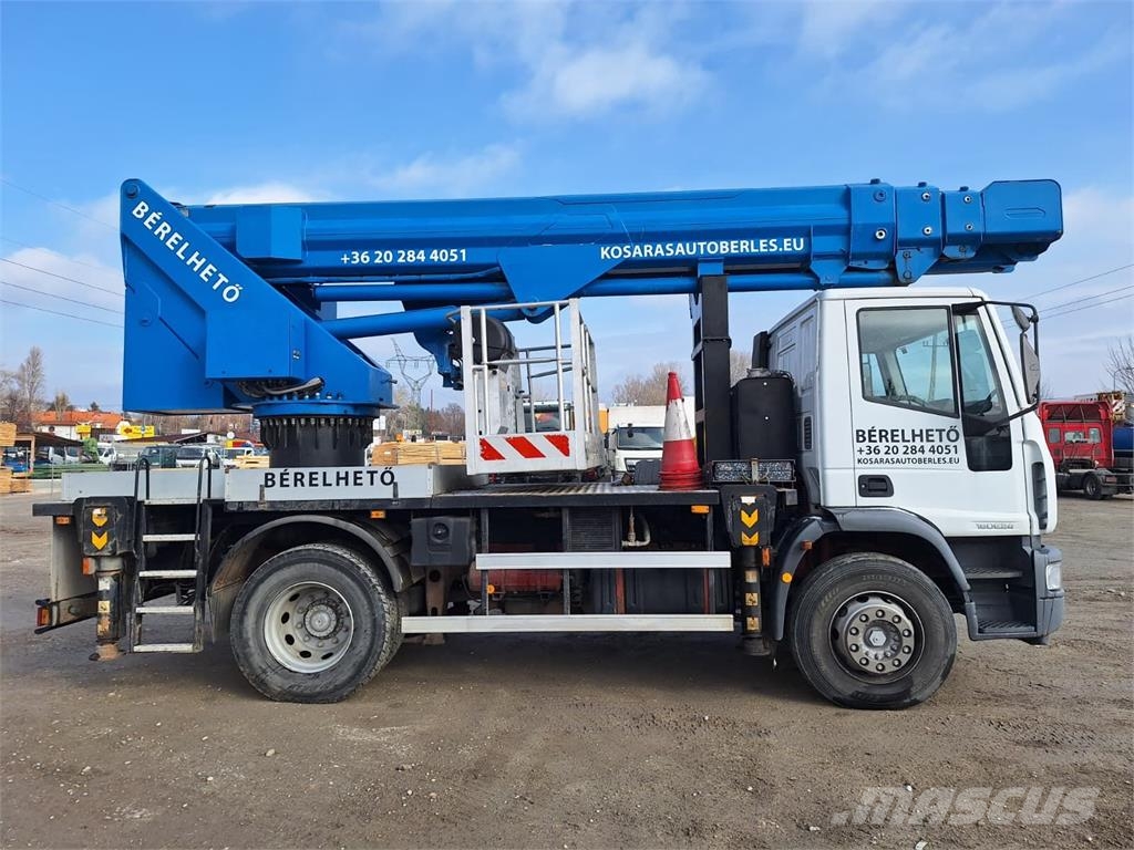 Iveco Eurocargo ML 180 E 24 - Bizocchi KJF 320 lifting Εναέριες πλατφόρμες τοποθετημένες σε φορτηγό