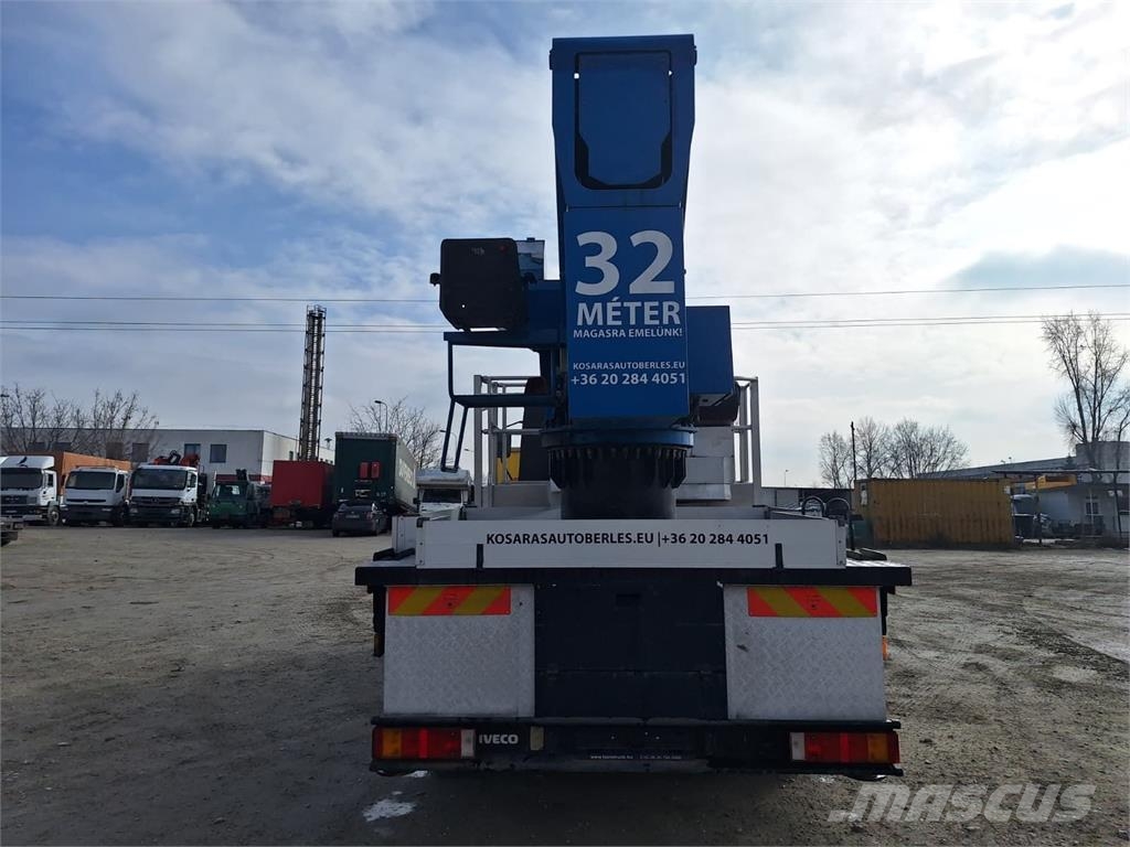 Iveco Eurocargo ML 180 E 24 - Bizocchi KJF 320 lifting Εναέριες πλατφόρμες τοποθετημένες σε φορτηγό