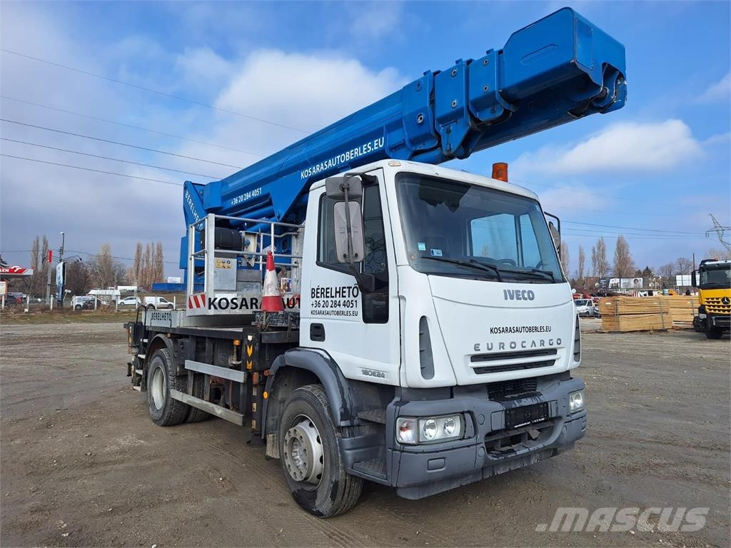 Iveco Eurocargo ML 180 E 24 - Bizocchi KJF 320 lifting Εναέριες πλατφόρμες τοποθετημένες σε φορτηγό