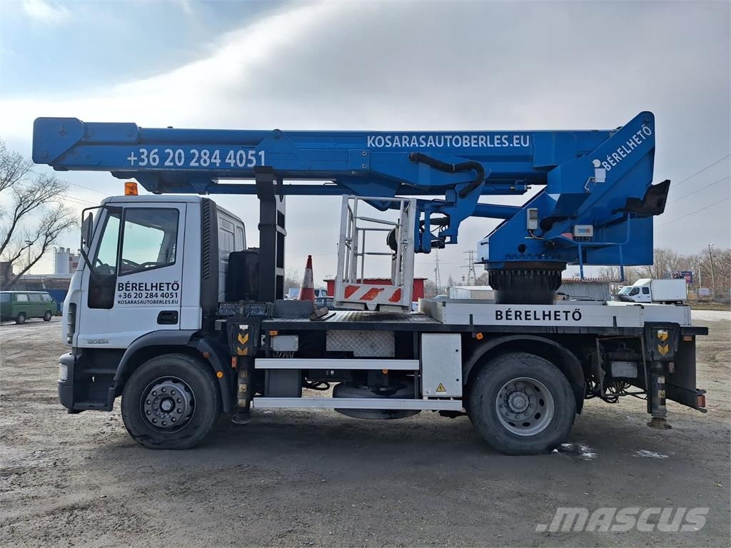 Iveco Eurocargo ML 180 E 24 - Bizocchi KJF 320 lifting Εναέριες πλατφόρμες τοποθετημένες σε φορτηγό