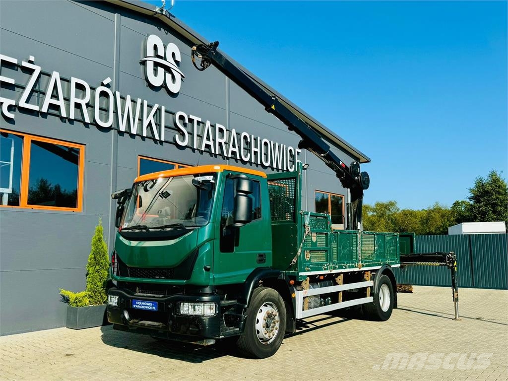 Iveco Eurocargo 180E25 平板式/側卸式卡車