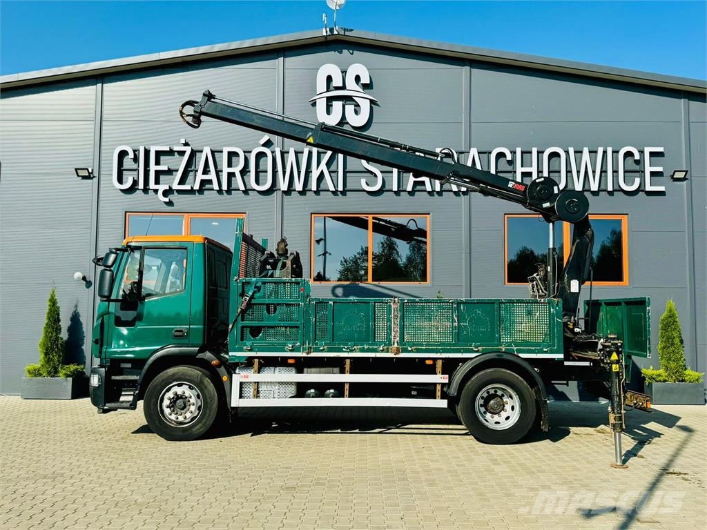Iveco Eurocargo 180E25 平板式/側卸式卡車