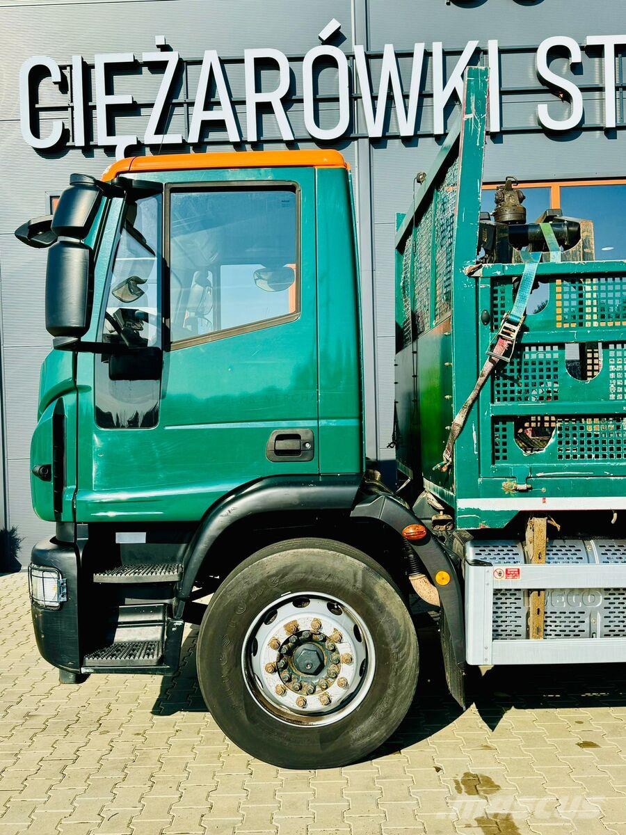 Iveco Eurocargo 180E25 平板式/側卸式卡車