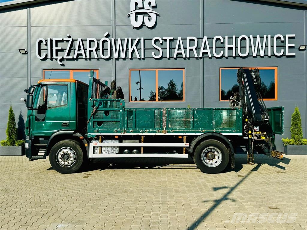 Iveco Eurocargo 180E25 平板式/側卸式卡車