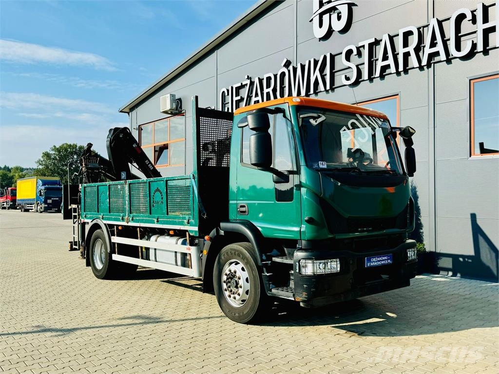 Iveco Eurocargo 180E25 平板式/側卸式卡車