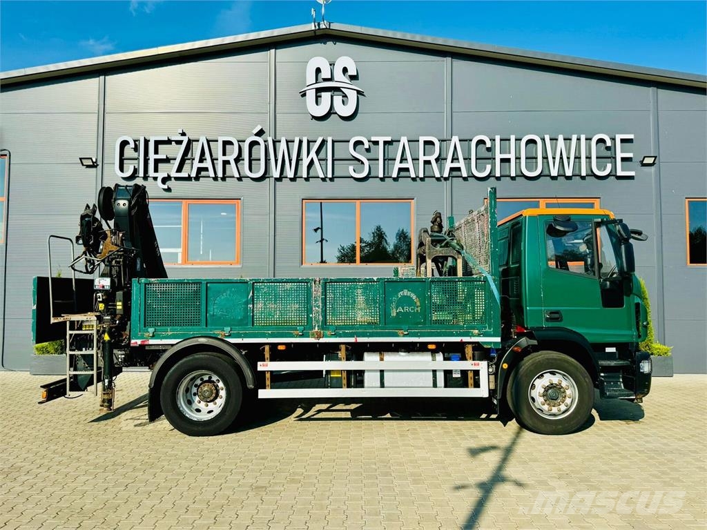 Iveco Eurocargo 180E25 平板式/側卸式卡車