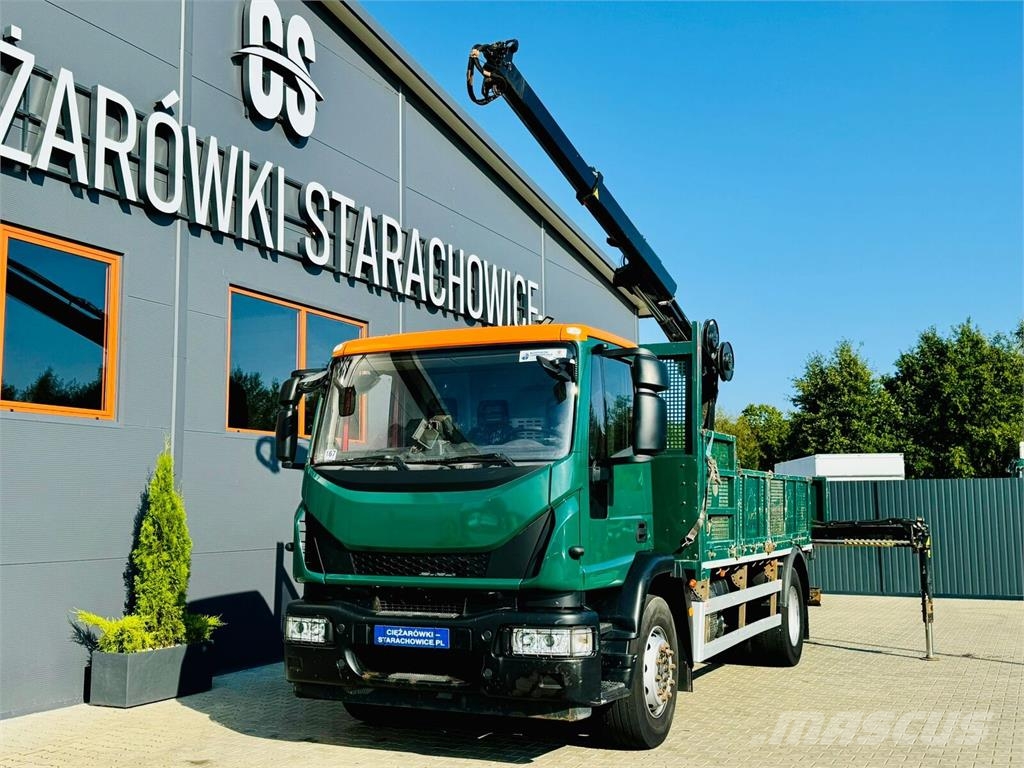 Iveco Eurocargo 180E25 平板式/側卸式卡車