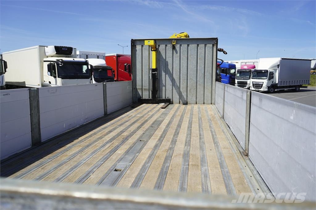 Iveco / EUROCARGO / 180E25 / SKRZYNIOWY + HDS / HYVA HB Φορτηγά Kαρότσα με ανοιγόμενα πλαϊνά