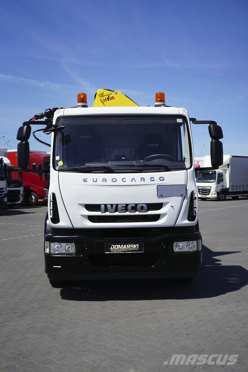 Iveco / EUROCARGO / 180E25 / SKRZYNIOWY + HDS / HYVA HB Φορτηγά Kαρότσα με ανοιγόμενα πλαϊνά
