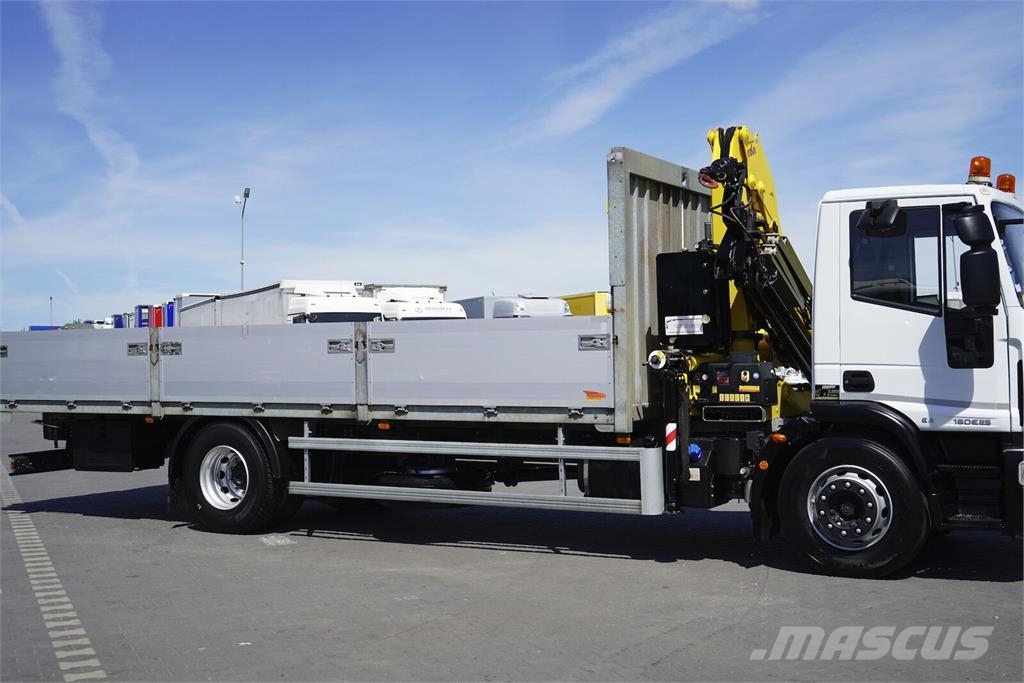 Iveco / EUROCARGO / 180E25 / SKRZYNIOWY + HDS / HYVA HB Φορτηγά Kαρότσα με ανοιγόμενα πλαϊνά