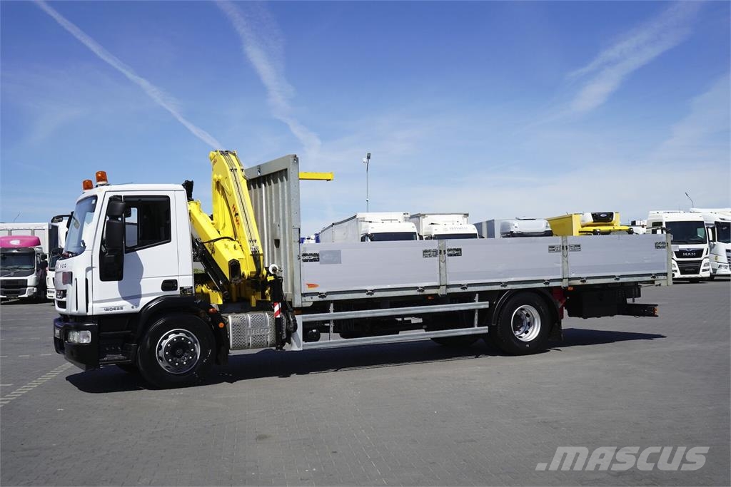 Iveco / EUROCARGO / 180E25 / SKRZYNIOWY + HDS / HYVA HB Φορτηγά Kαρότσα με ανοιγόμενα πλαϊνά