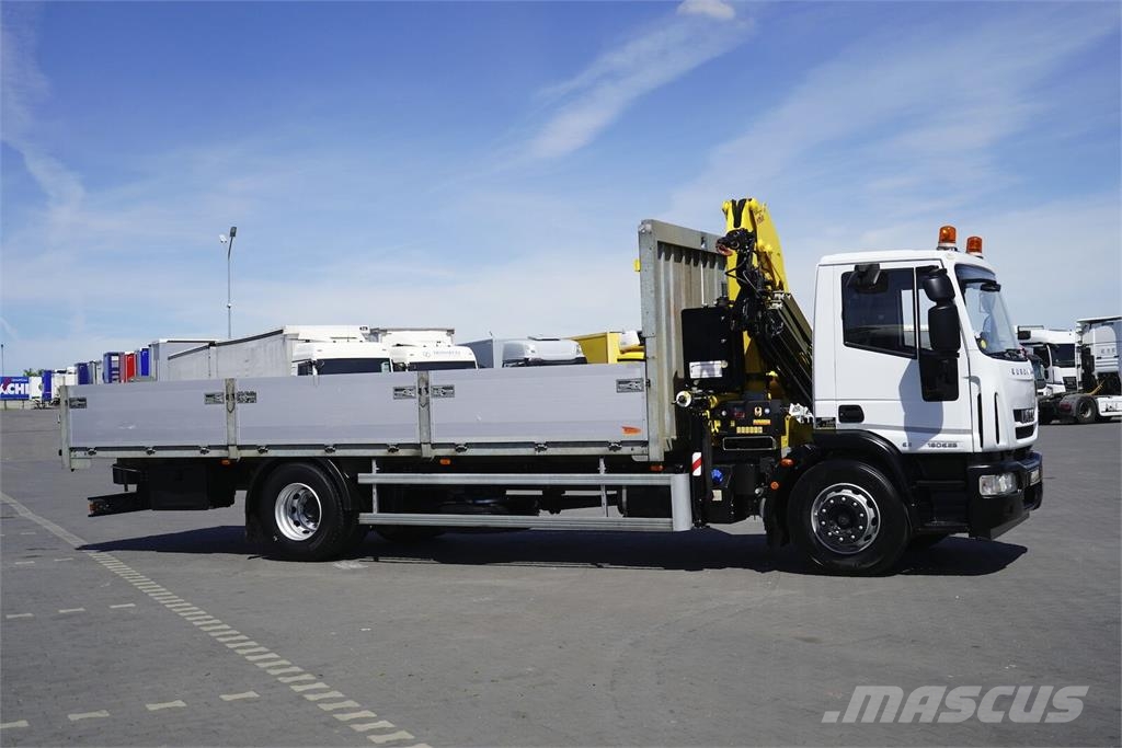 Iveco / EUROCARGO / 180E25 / SKRZYNIOWY + HDS / HYVA HB Φορτηγά Kαρότσα με ανοιγόμενα πλαϊνά