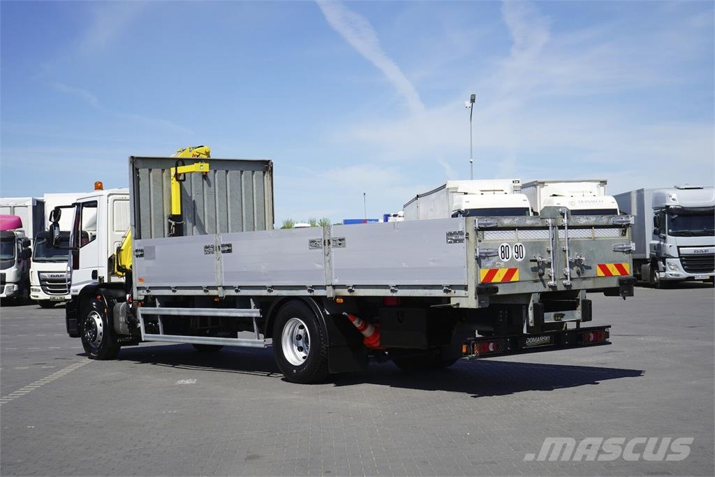 Iveco / EUROCARGO / 180E25 / SKRZYNIOWY + HDS / HYVA HB Φορτηγά Kαρότσα με ανοιγόμενα πλαϊνά