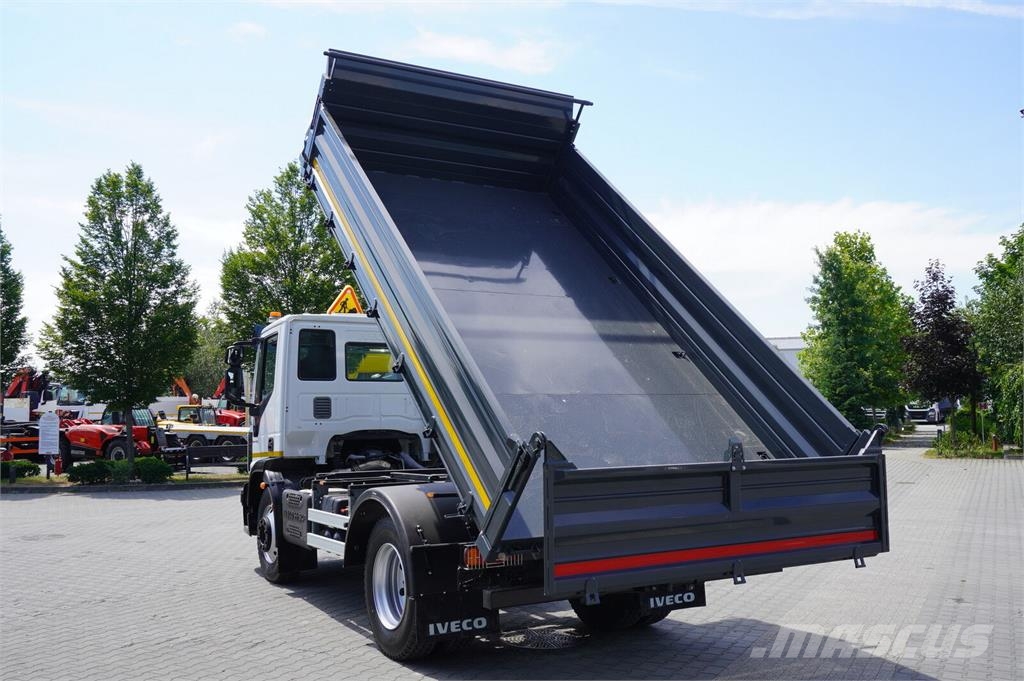 Iveco Eurocargo 120-250 4×2 / 90 tho. km / NEW 3-way tip Kipper
