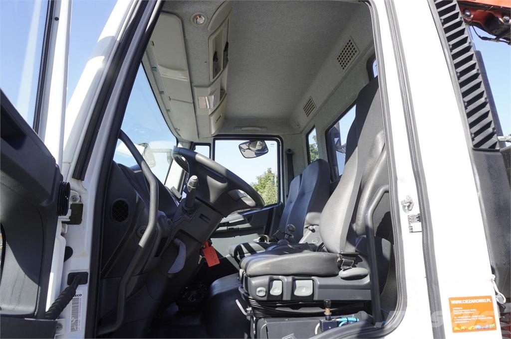 Iveco Eurocargo 160 E22K tipper / 60 tho. km!!! / Fassi  Grúas de oruga