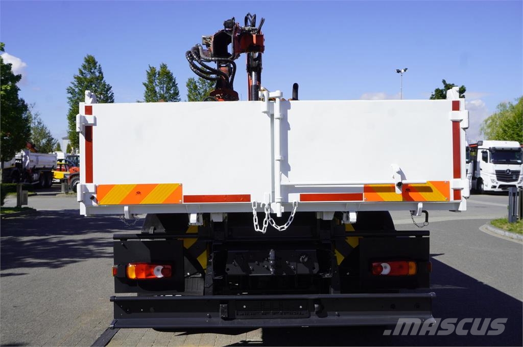 Iveco Eurocargo 160 E22K tipper / 60 tho. km!!! / Fassi  Grúas de oruga