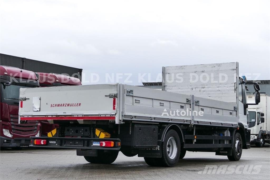 Iveco Eurocargo 140E18 Flatbed Truck / Only 27,500 km /  Camiones plataforma