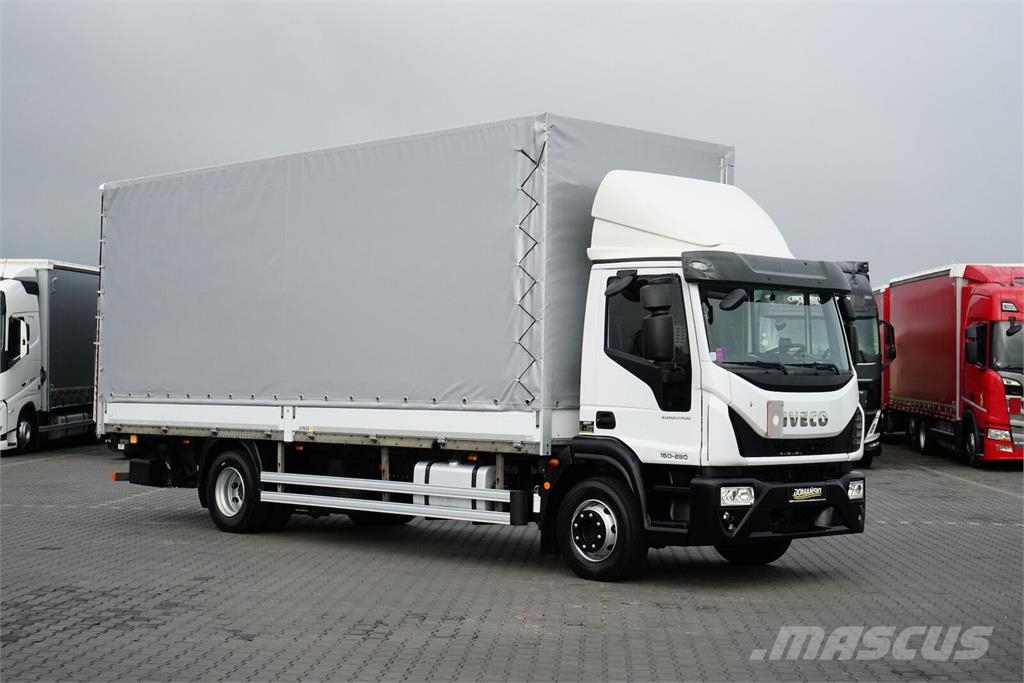 Iveco EUROCARGO / 160 - 280 / E 6 / ACC / BURTOFIRANKA + Caminhões com cortinas laterais