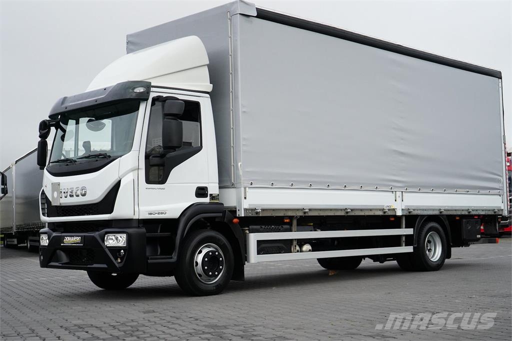 Iveco EUROCARGO / 160 - 280 / E 6 / ACC / BURTOFIRANKA + Caminhões com cortinas laterais