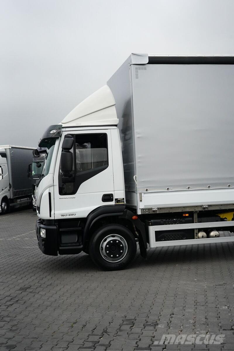 Iveco EUROCARGO / 160 - 280 / E 6 / ACC / BURTOFIRANKA + Caminhões com cortinas laterais