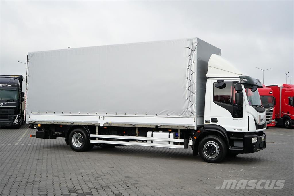 Iveco EUROCARGO / 160 - 280 / E 6 / ACC / BURTOFIRANKA + Caminhões com cortinas laterais