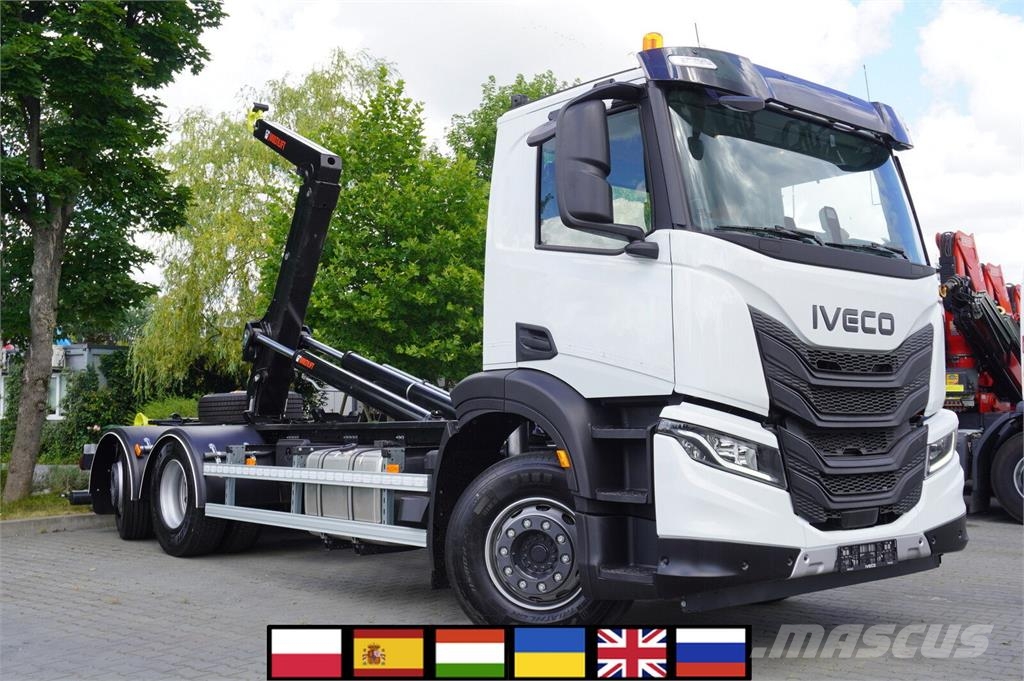 Iveco NEW X-Way AT280X46Y/PS / 2026 / HIAB 21 t hooklift شاحنات الرافعات الخطافية