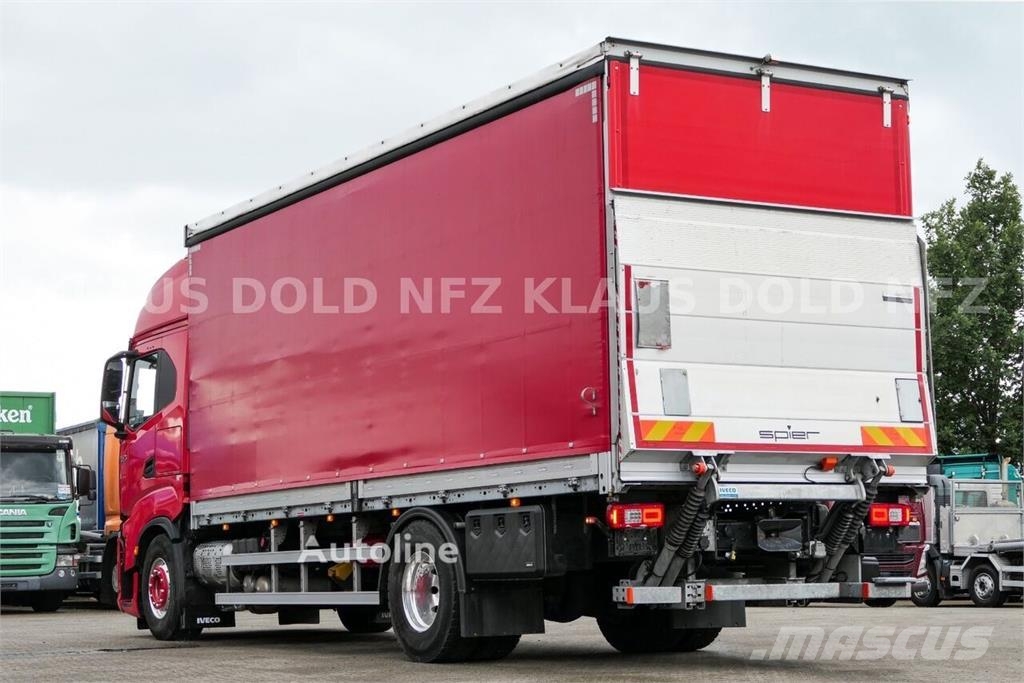 Iveco S-Way 190S46 Curtainsider Truck / Tail Lift / Reta Camiones de caja de lona