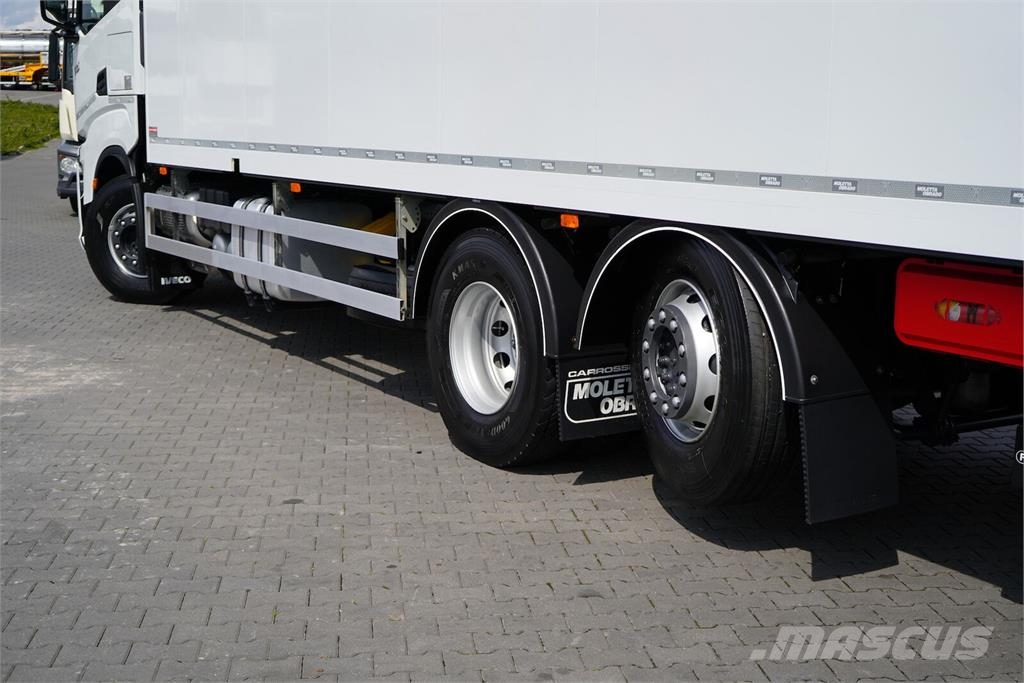 Iveco S-WAY / 420 / E 6 / KONTENER + WINDA / 22 PALETY / Kofferaufbau