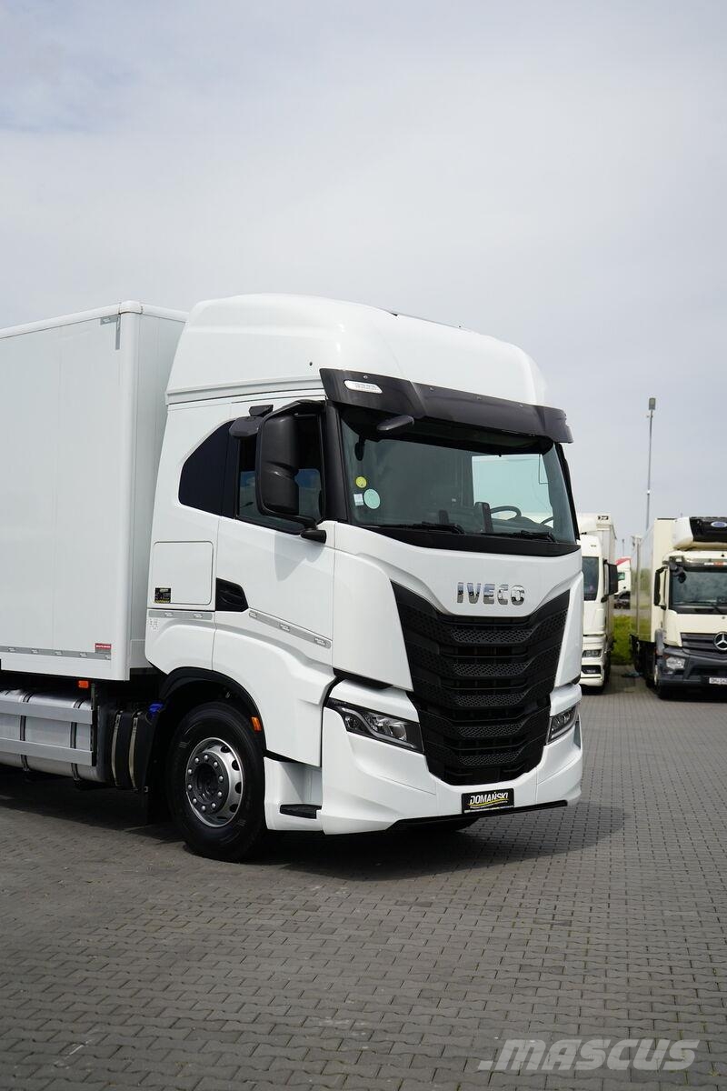 Iveco S-WAY / 420 / E 6 / KONTENER + WINDA / 22 PALETY / Kofferaufbau