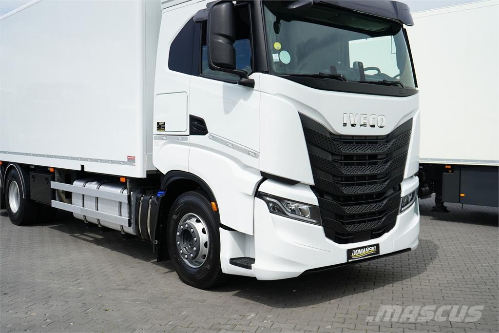 Iveco S-WAY / 420 / E 6 / KONTENER + WINDA / 22 PALETY / Kofferaufbau