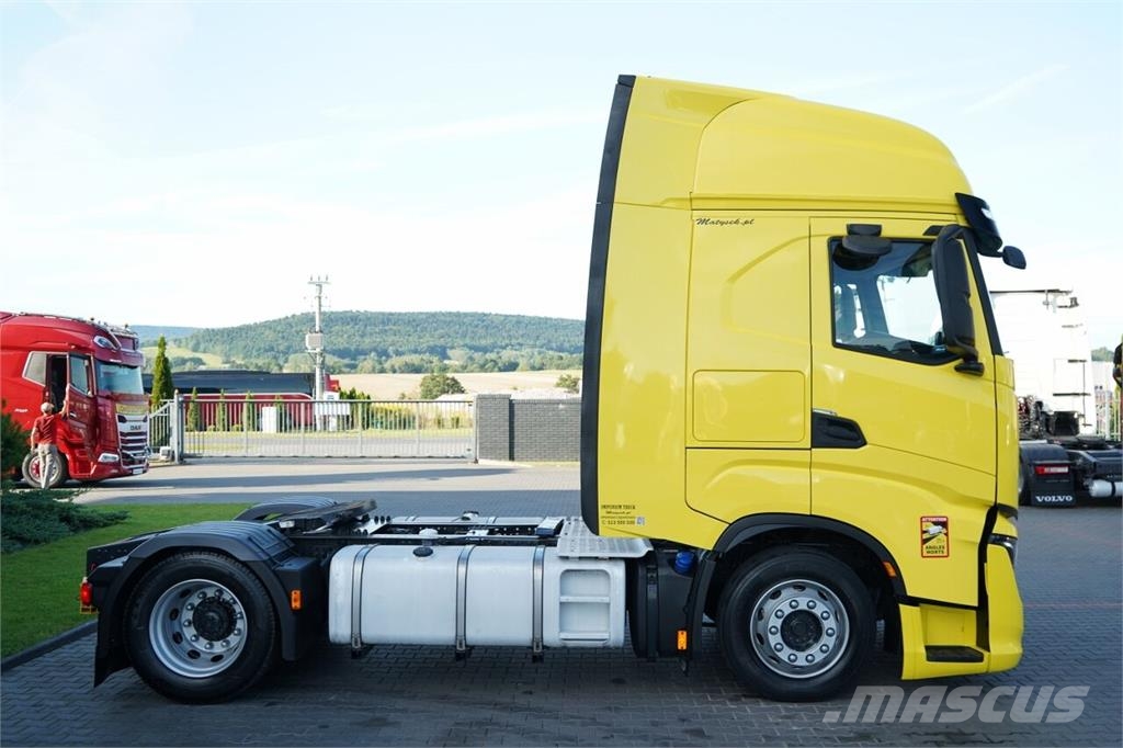Iveco S-WAY 480 / MEGA / LOW DECK / OPONY 100% / PO KONT Trekkers