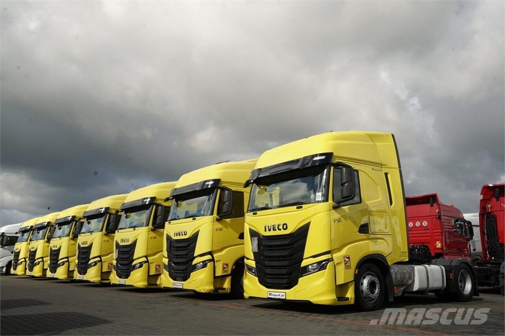 Iveco S-WAY 480 / MEGA / LOW DECK / OPONY 100% / PO KONT Trekkers