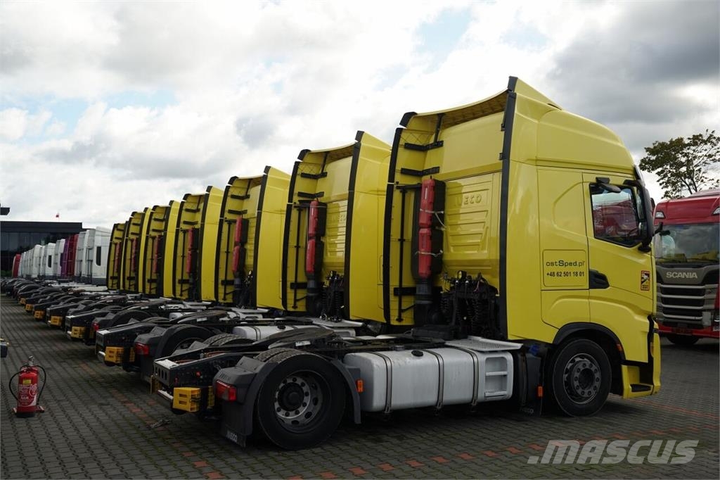 Iveco S-WAY 480 / MEGA / LOW DECK / OPONY 100% / PO KONT Trekkers