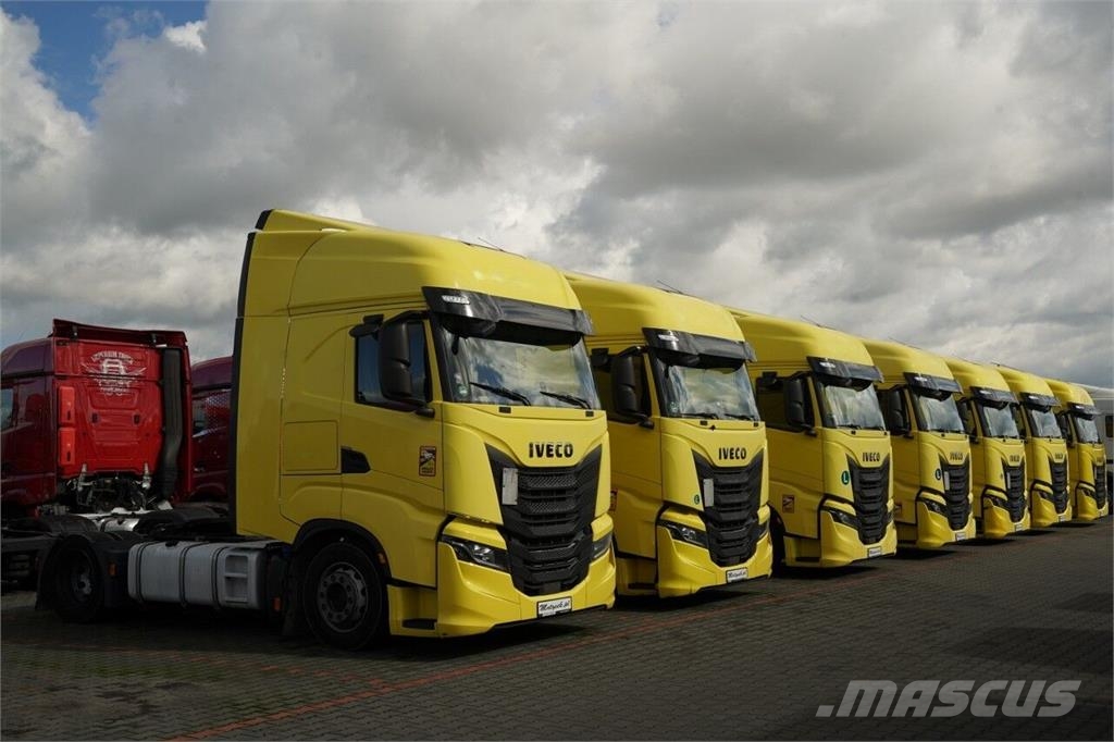Iveco S-WAY 480 / MEGA / LOW DECK / OPONY 100% / PO KONT Trekkers