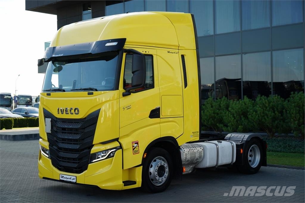 Iveco S-WAY 480 / MEGA / LOW DECK / OPONY 100% / PO KONT Trekkers
