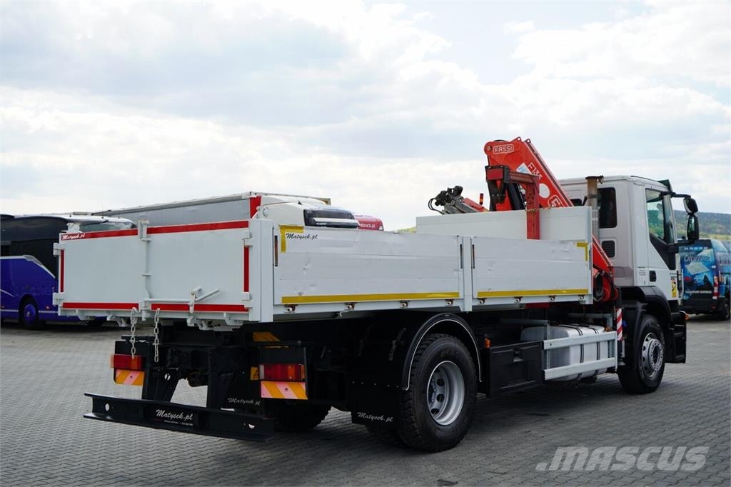 Iveco STRALIS / 310 / 4x2 /WYWROTKA - 5,3 M / HDS FASSI Kipper