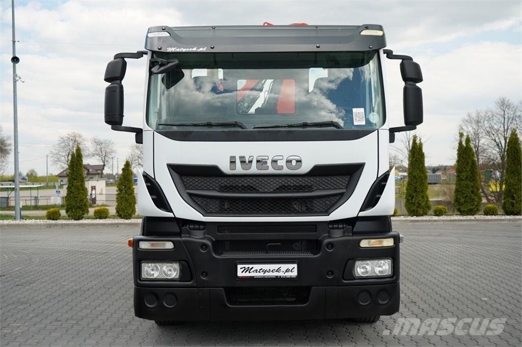 Iveco STRALIS / 310 / 4x2 /WYWROTKA - 5,3 M / HDS FASSI Kipper